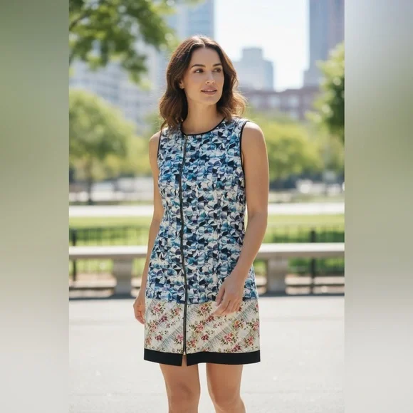 ✨ Maison Marie Saint Pierre Scuba Dress – Size 2 | Sleek & Structured ✨ - Picture 4 of 15